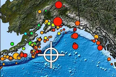 Alaska earthquake map: Where is Anchorage in Alaska? Tsunami warning ...