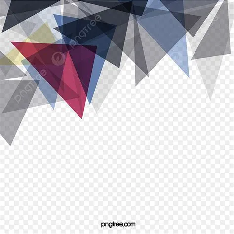 Triangle Geometric Pattern Vector PNG Images, Creative Vector Triangle ...