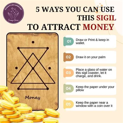 Unlock the Magic of Sigils to Attract Abundance! Sigils are powerful ...