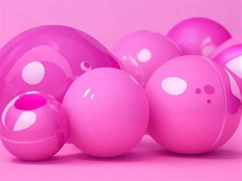 Premium Photo | Whimsical Elegance Pink Balls on a Pin for Advertising ...
