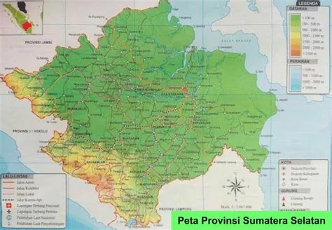 Gambar Peta Sumatera Lengkap dengan 10 Provinsinya