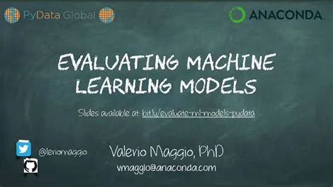 Evaluating Machine Learning Models - PyData Global 2022 - Speaker Deck
