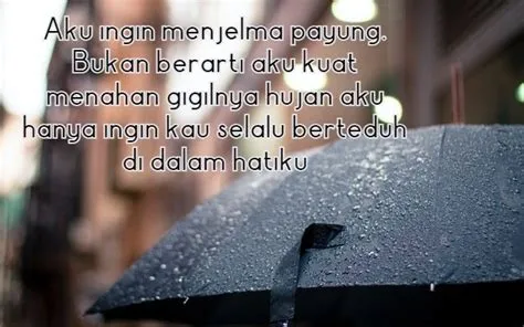 60 Quotes Hujan yang Penuh Makna, Romantis & Memotivasi - Dailysia