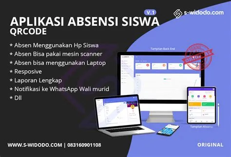 Aplikasi Absensi Siswa Dengan Scan Qrcode/Barcode V.1