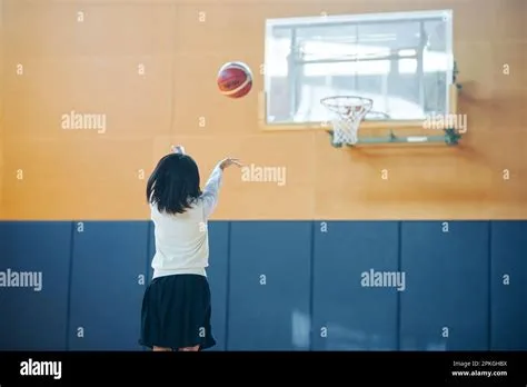 High school girls playing basketball in gymnasium Stock Photo - Alamy