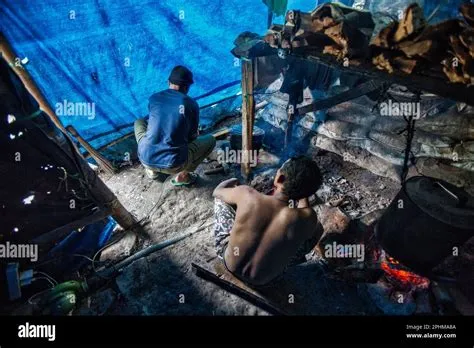 Mining in Indonesia, Java, Asia Stock Photo - Alamy