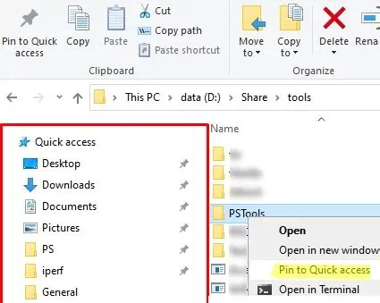 How to Add or Remove Pinned Folders to Quick Access with PowerShell and ...