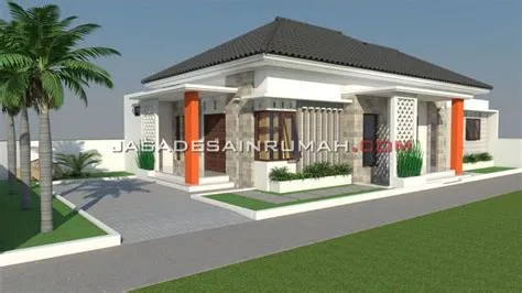 Rumah Hook 2 Muka 4 Kamar Tanah Melebar di Tasikmalaya | Jasa Desain ...