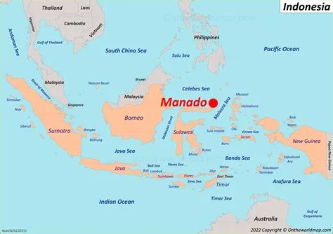 Manado Map | Indonesia | Discover Manado with Detailed Maps