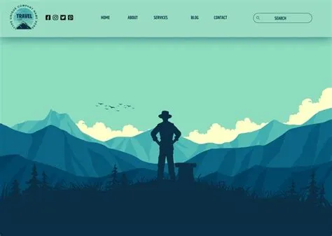 parallax scrolling website design | Figma