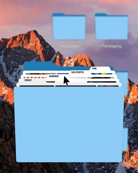 Untitled Folder Template - Desktop [Video] | Folder graphic design ...