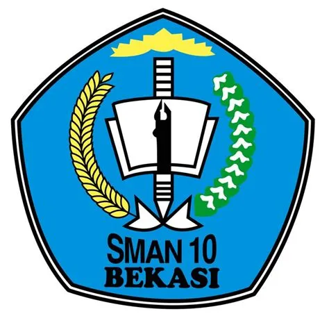 logo sman 10 bekasi by ghaabadr | Almamater, Desain
