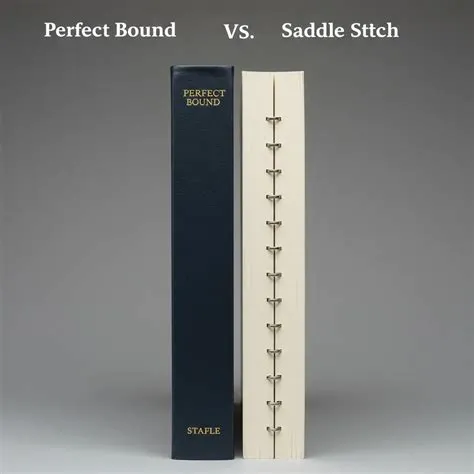 Klebebindung vs. Rückstichheftung: Vergleich von Kosten und Qualität