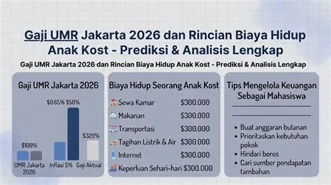 Gaji UMR Jakarta 2026 dan Rincian Biaya Hidup Anak Kost – Prediksi ...