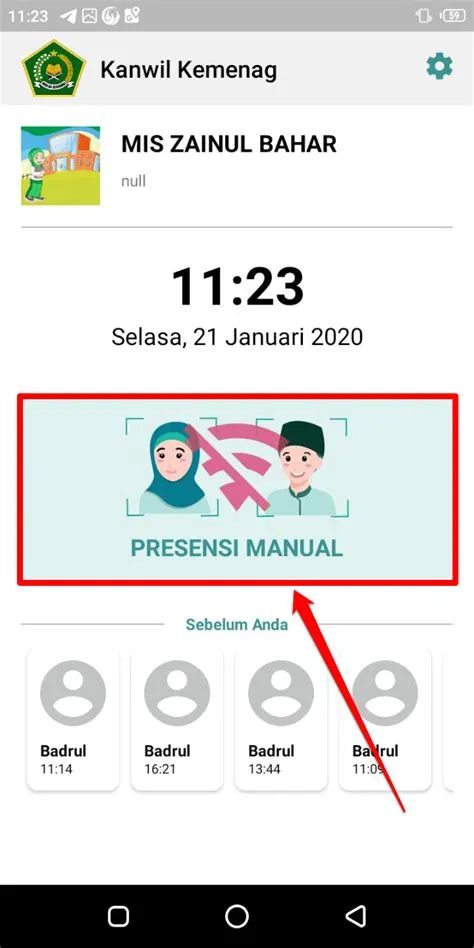 Panduan Presensi Manual Ketika Tidak Ada jaringan · Panduan Mobile apps ...