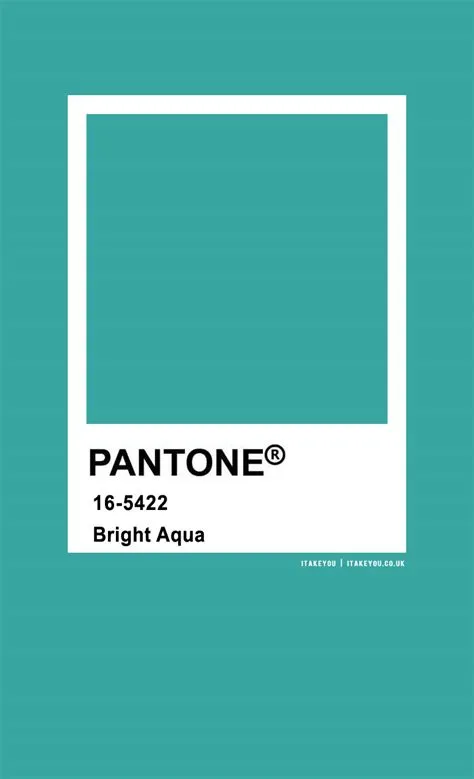 Pantone Aqua Splash Pantone Blue, Pantone Colour Palettes,, 50% OFF