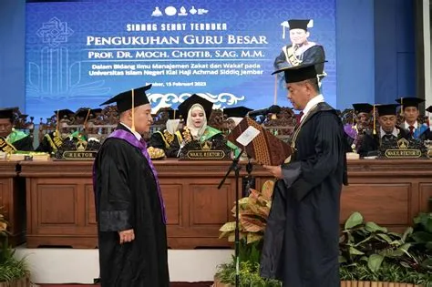 Wakil Rektor Dua UIN KHAS Jember Resmi Dikukuhkan Sebagai Profesor ...