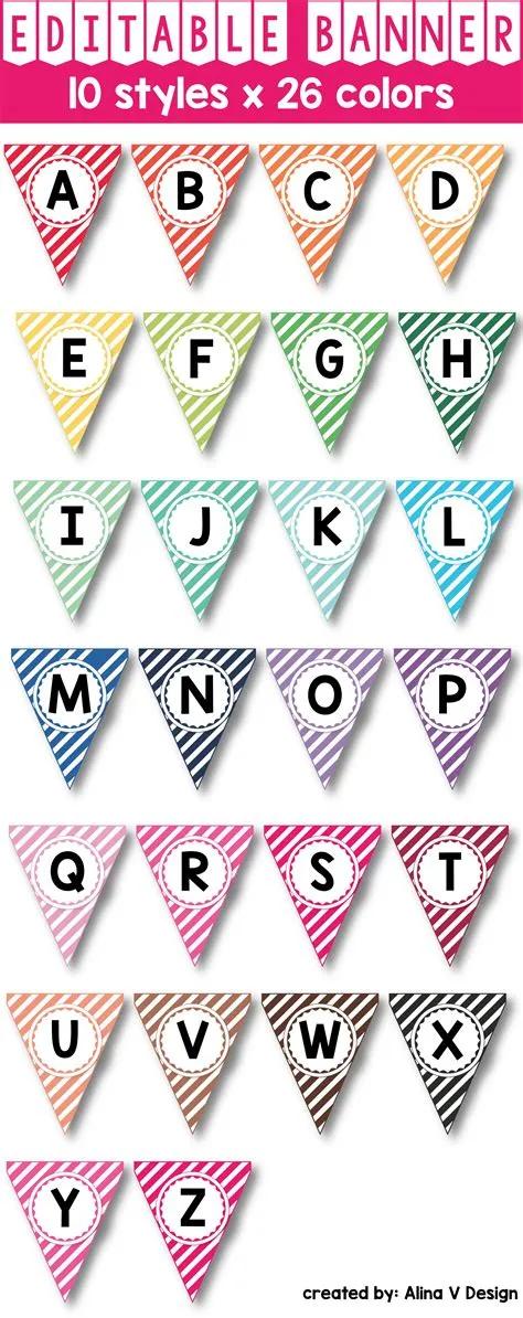 Editable Welcome Back Banner Template Happy Birthday Word Wall Banner ...