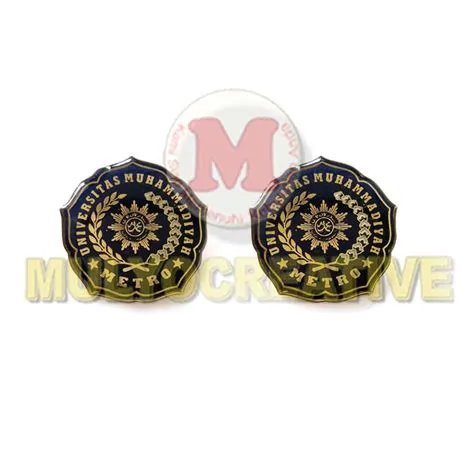 Order Bros Lencana Pin Universitas Muhammadiyah Metro Bahan Logam ...