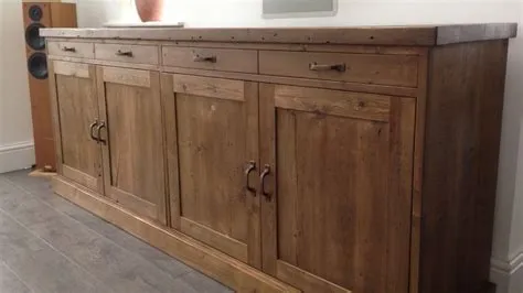Bespoke wooden furniture - Reclaimed pine sideboard - Born of Wood
