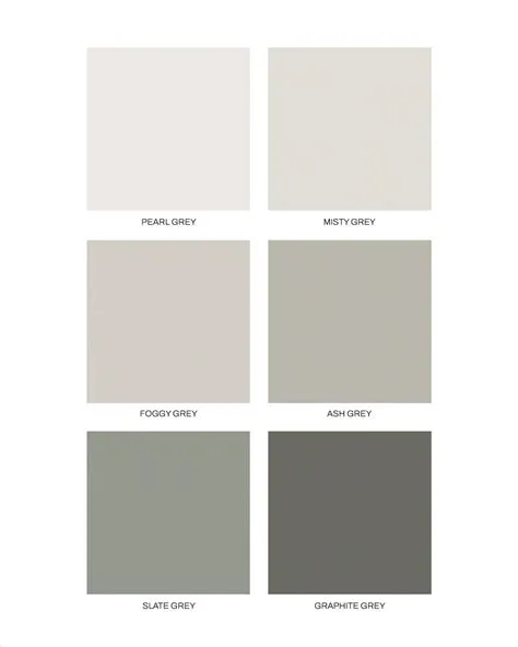 CREATIVE WORKS. STUDIO on Instagram: "6 Sustained Grey Shades – Grain ...
