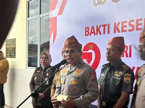 Peringati HUT ke-79 Bhayangkara, Polda Riau Gelar Bakti Kesehatan ...