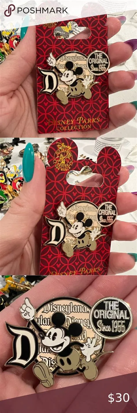 Disney Pin 2008 Disneyland Mickey Mouse Original Since 1955 | Disney ...