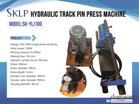 2025 SKLP SK-YLJ100 Hydraulic Track Pin Press Machine Varios ...