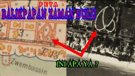 Beginilah Balikpapan Tempo Doeloe dari Data Peta Peninggalan Belanda ...