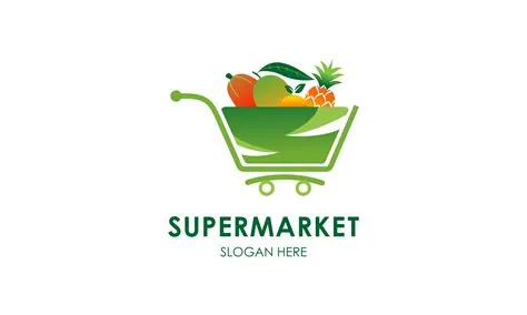 Supermarket Logo Template Design Vector Graphic by 2qnah · Creative ...