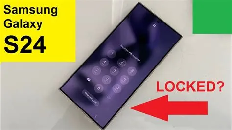 Samsung Galaxy S24 Ultra how to reset forgot password , screen lock ...