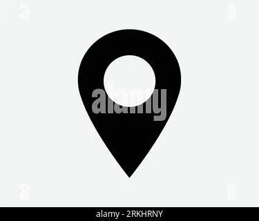 Location Pin Icon Vector Navigation GPS maps vector icons Gps location ...