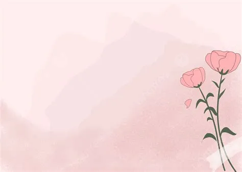 Aesthetic Wallpaper Beautiful Rose Flower Pink Background, Pink ...