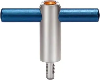 Lifting pins, threaded lifting pins and matching locating bushings