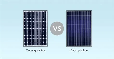 So sánh pin mono và poly: Pin mặt trời nào tốt hơn?