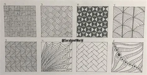 Best Zentangle Patterns | Zentangle patterns, Easy zentangle patterns ...