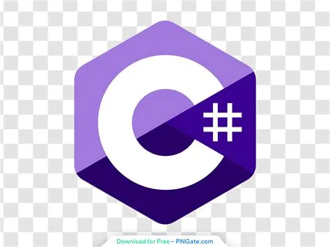 C Sharp Logo Hexagon Design Free PNG - PNGate