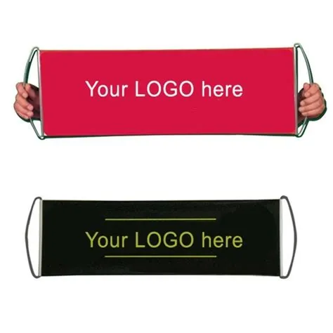 Custom Printed Hand-held Scrolling Banner | Branded Promo
