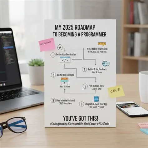 My 2025 Roadmap to Becoming a Programmer (Starting from Scratch!) 🚀 If ...