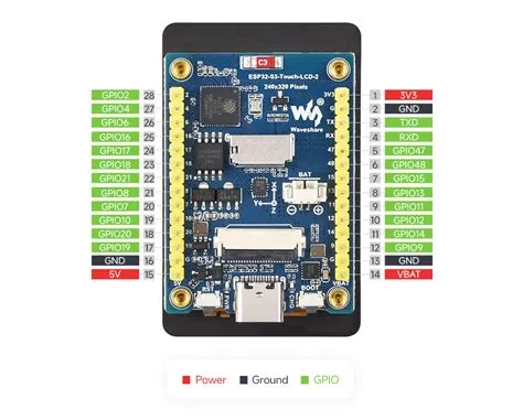 ESP32-S3 2inch Capacitive Touch Display Development Board, 240×320 ...