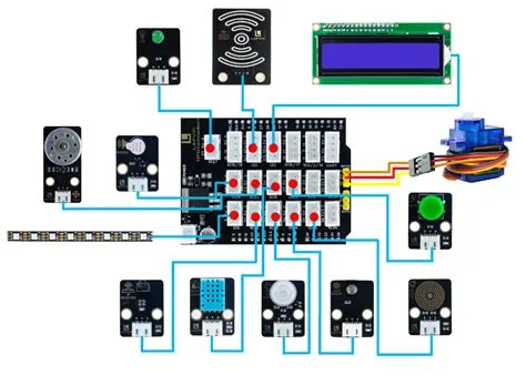 Course 11：Smart_Home — ESP32 IoT Learning Kit documentation