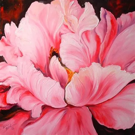 PINK PEONY PINK 2 - by Marcia Baldwin from FOTM Peonies art exhibit