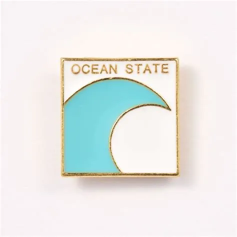 Ocean State Wave Pins - Pins By Frank