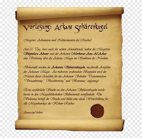 Scroll Template Microsoft Word