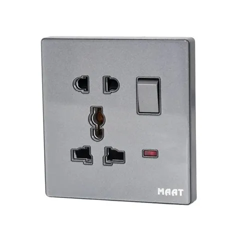 M8 2 & 3 Pins Universal with Indicator Switch Socket - MAAT