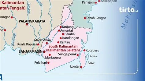 Profil Provinsi Kalimantan Selatan: Sejarah, Geografi, dan Peta