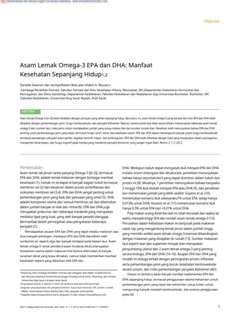 Review Jurnal - Rindang Tri Aulia - D3 Gizi 3A | PDF | Kesehatan Holistik