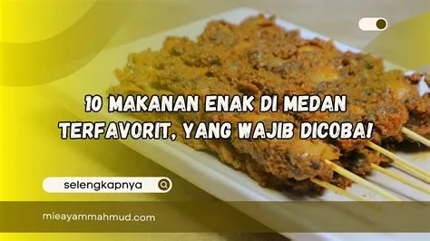 10 Makanan Enak di Medan Terfavorit, yang Wajib Dicoba!