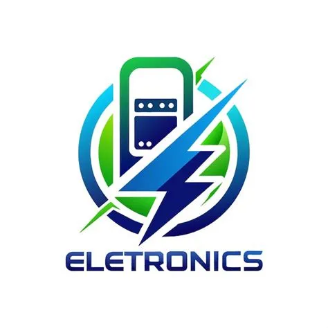 Premium Vector | The logo for a modern electronics company featuring ...
