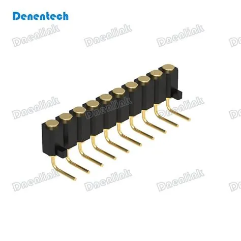 Customized 10pin Spring Loaded Electrical Contact Pins